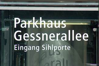 Parkhaus Gessnerallee, Zürich